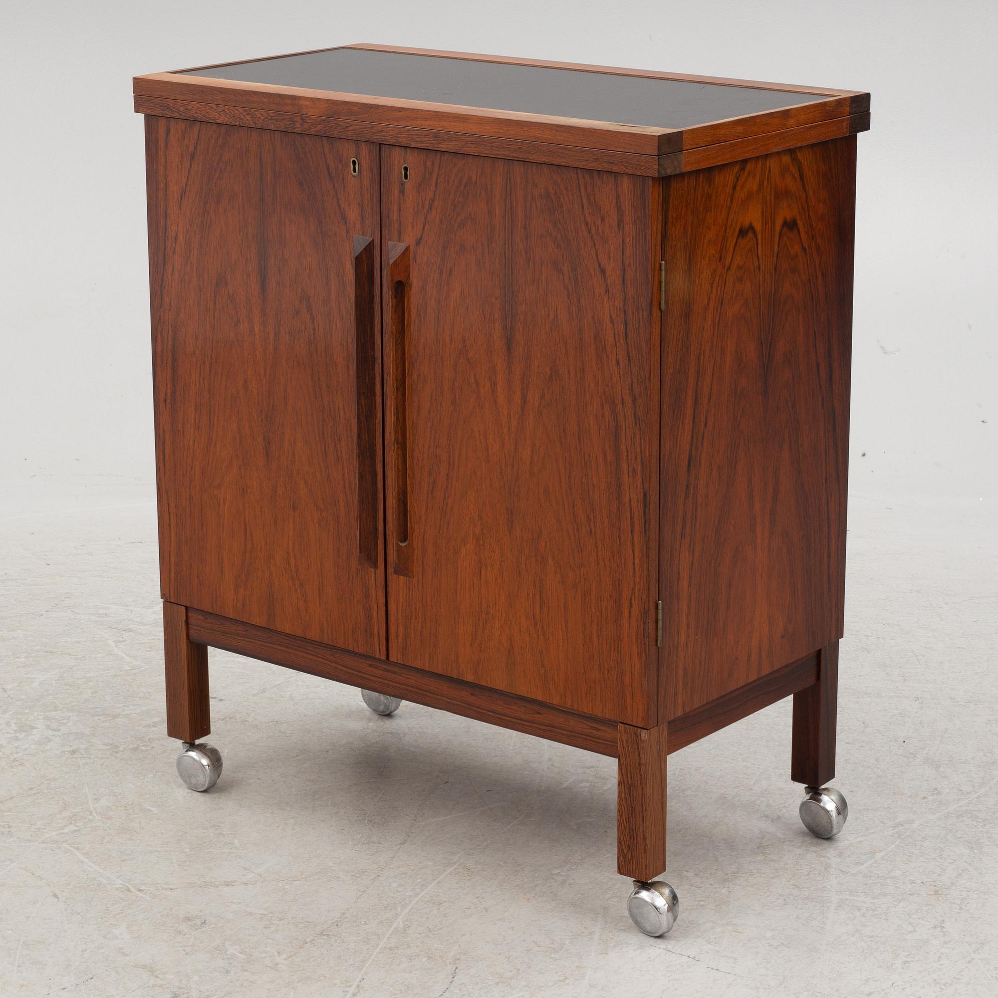 Torbjørn Afdal, bar cabinet, "Times", Bruksbo, Norway, mid-20th century.