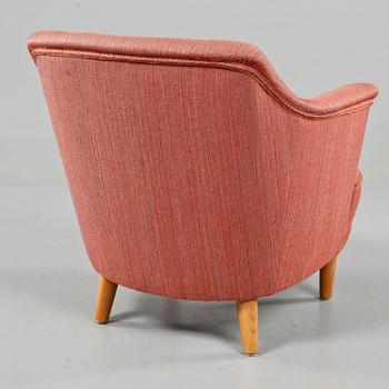 FÅTÖLJ,  Carl Malmsten, 1900-talets andra hälft.