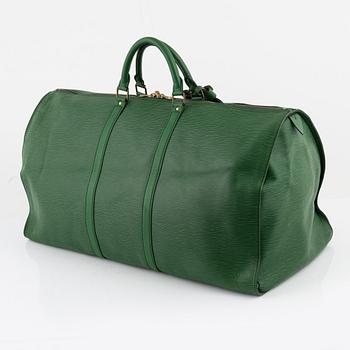 Louis Vuitton, weekendbag "Keepall 60 Epi", 1986.