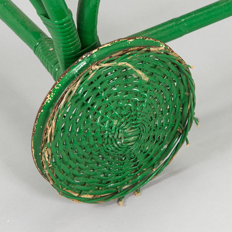 Aino Aalto, puutarhatuoli / aurinkotuoli, malli 374, jälleenmyyjä Artek 1950-luvun alku.