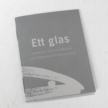 Jonas Bohlin, shot glasses, a pair, "One glass", Reijmyre, 1997.