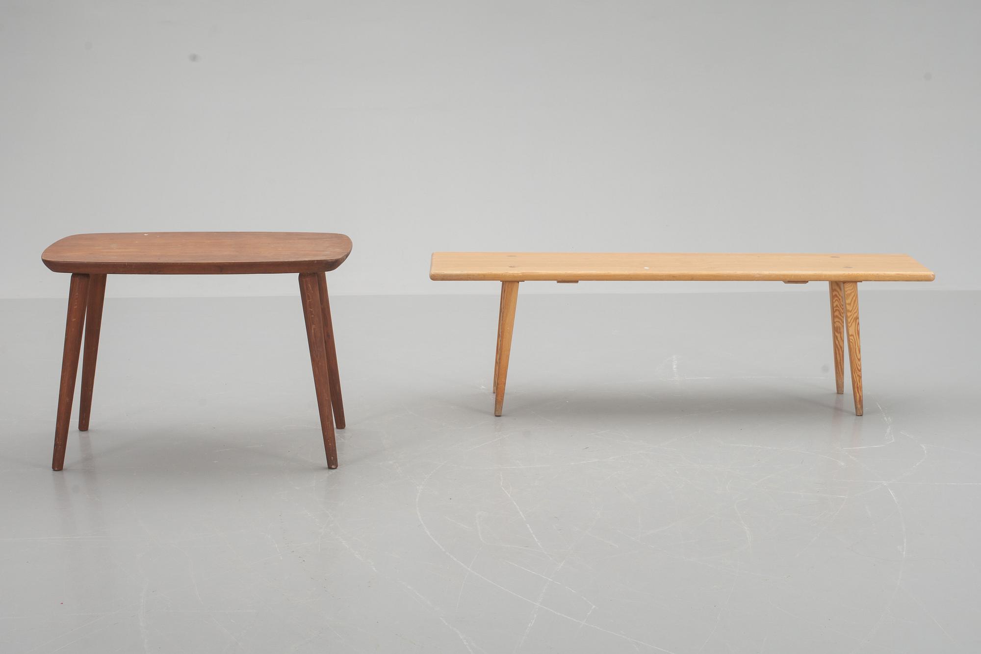 BORD och BÄNK, bl a Svensk Fur.