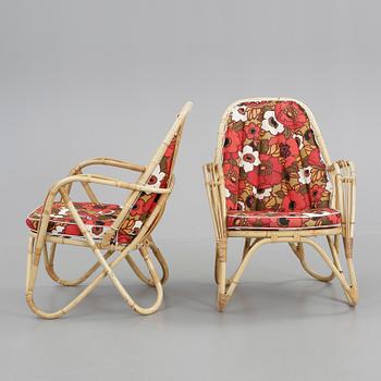 SOFFA samt FÅTÖLJER, 1+2, 1900-talets andra hälft.