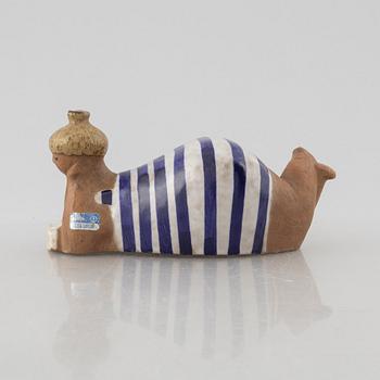 Lisa Larson, figurin, stengods, "Beata" ur serien "ABC-flickor", Gustavsberg.