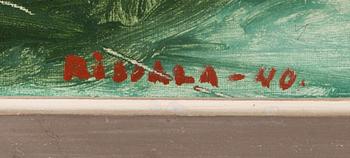 Kaapo Rissala, öljy kankaalle, signeerattu ja päivätty -40.