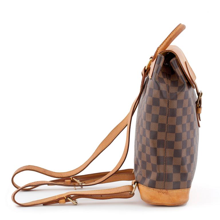 LOUIS VUITTON, a damier backpack "Soho", limited edition 1996.