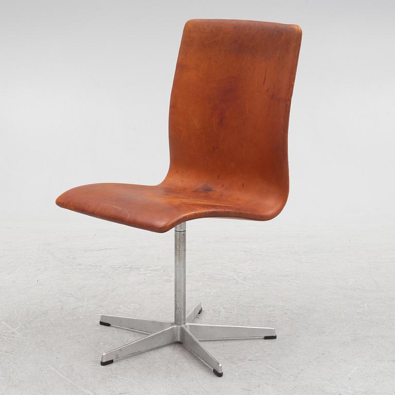 Arne Jacobsen, an "Oxford" chair, Fritz Hansen, Denmark.