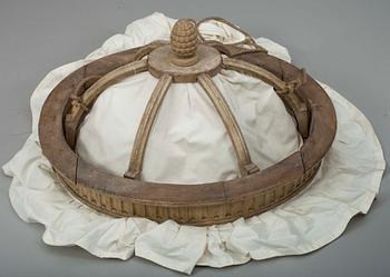 SÄNGHIMMEL, gustaviansk, sent 1700-tal.