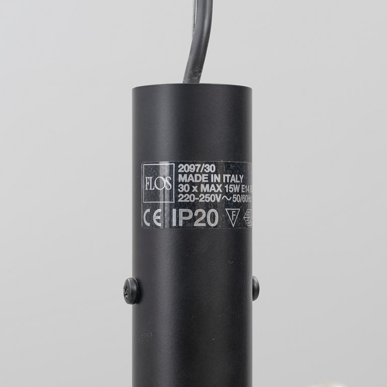 Gino Sarfatti, a model 2097/30 ceiling lamp, Flos, Italy.