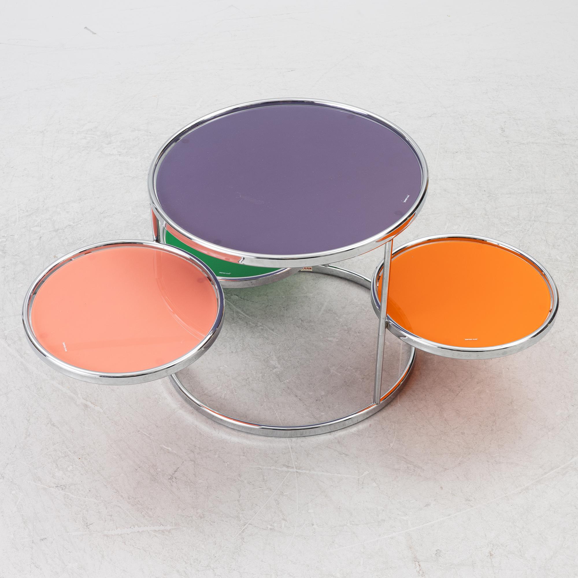 Milo Baughman, coffee table, KARE Design, Germany.