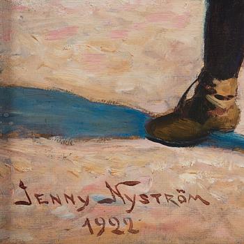 JENNY NYSTRÖM, signerad Jenny Nyström och daterad 1922.