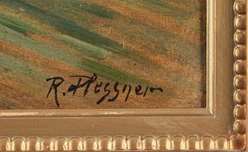 RUDOLF PLEISSNER, olja på duk, sign.