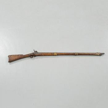 A percussion rifle for the swedish army, m/1815-49.