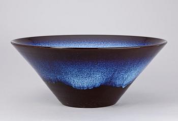 SKÅL, stengods. Bertil Lundgren, Rörstrand. Unikat nr 169478.