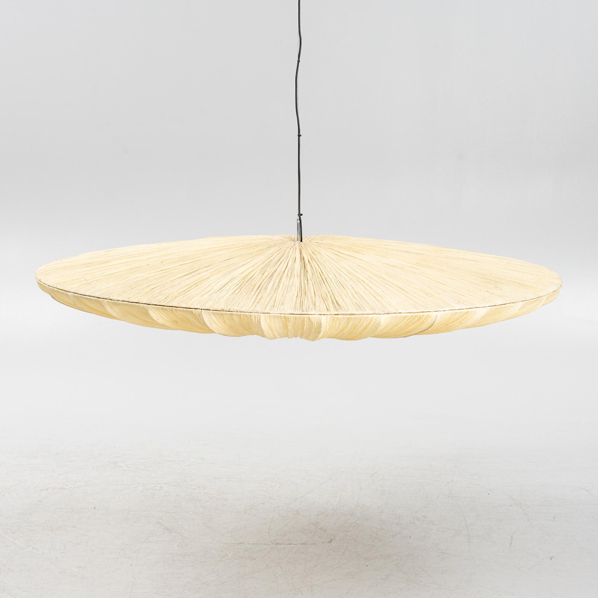 A ceiling light, later part of the 20th Century.