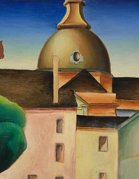 Waldemar Lorentzon, Cityscape, France.