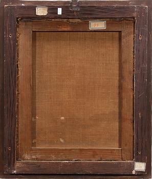 OKÄND KONSTNÄR, olja på duk, 1700/1800-tal.