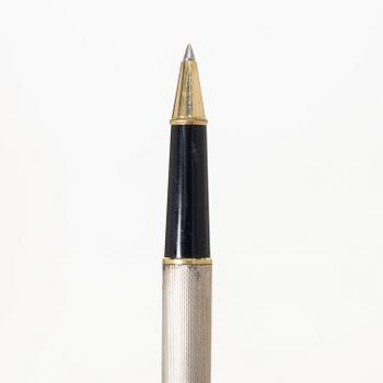A silver Montblanc pen, pre-1991.