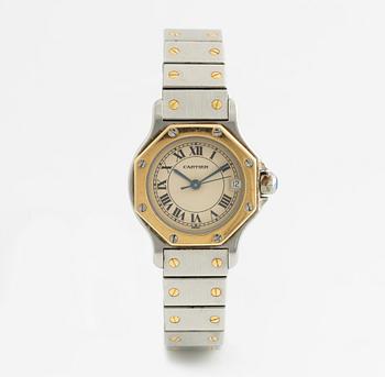 Cartier, Santos Ronde, wristwatch, 24 mm.