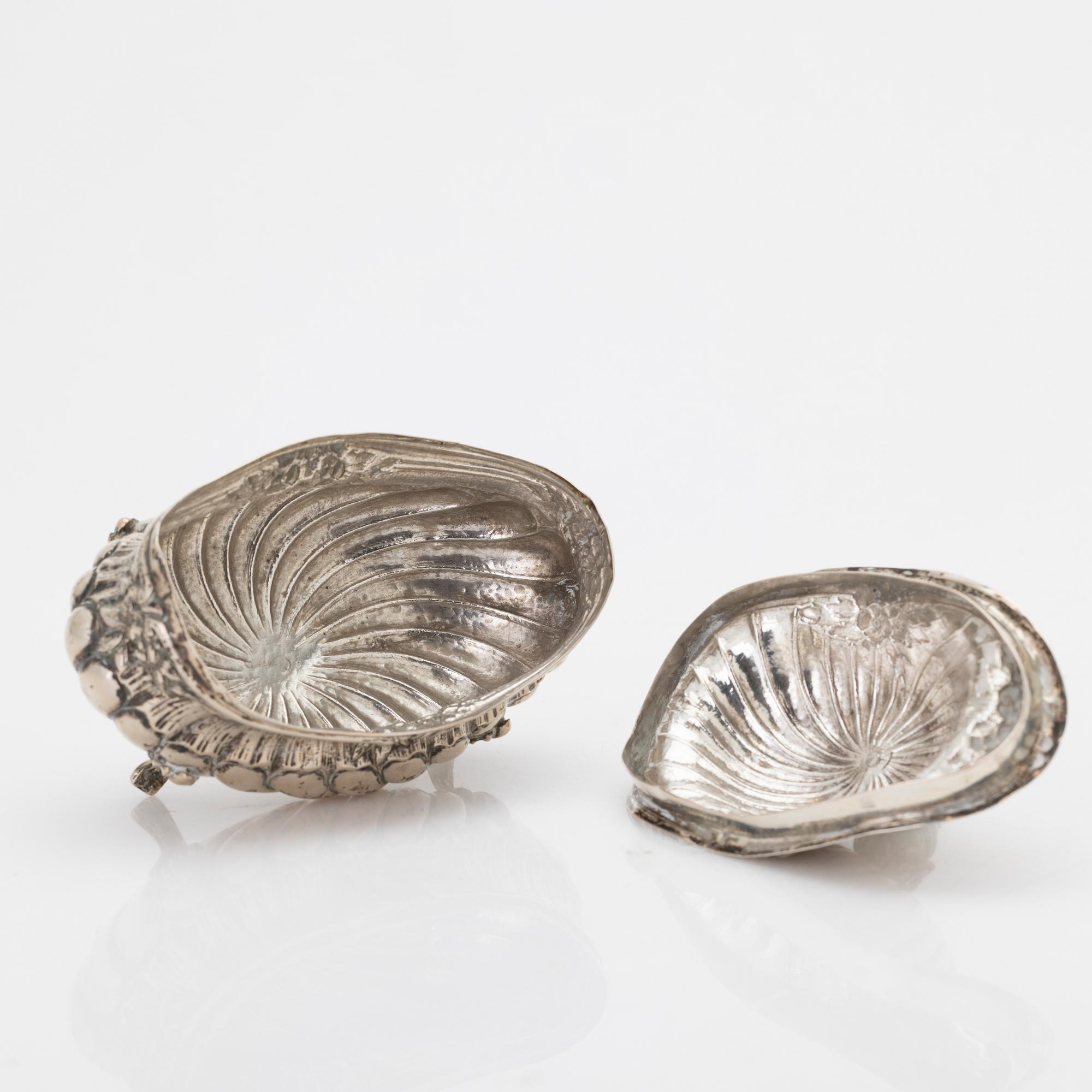Silver sugar bowl, Historicism, Germany, early 20th century.