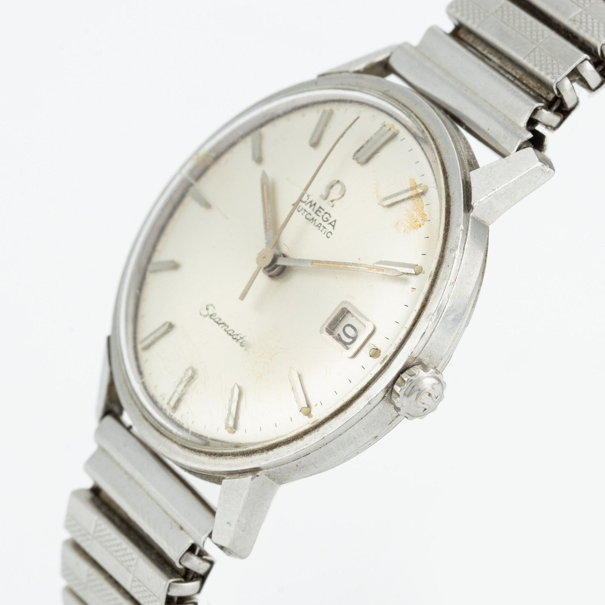 Omega, Seamaster, wristwatch, 34.5 mm.