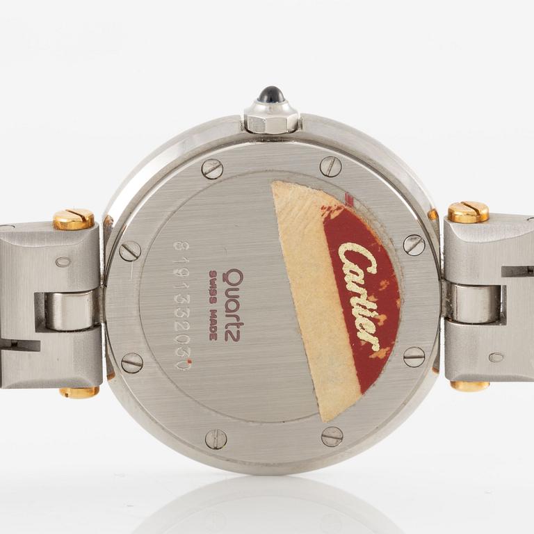 Cartier, Santos, Vendôme, armbandsur, 27,5 mm.