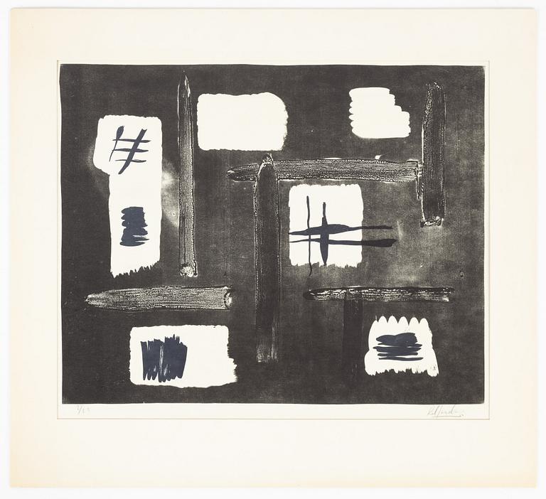 Robert Jacobsen, grafiskt blad, signerad och numrerad 2/25.