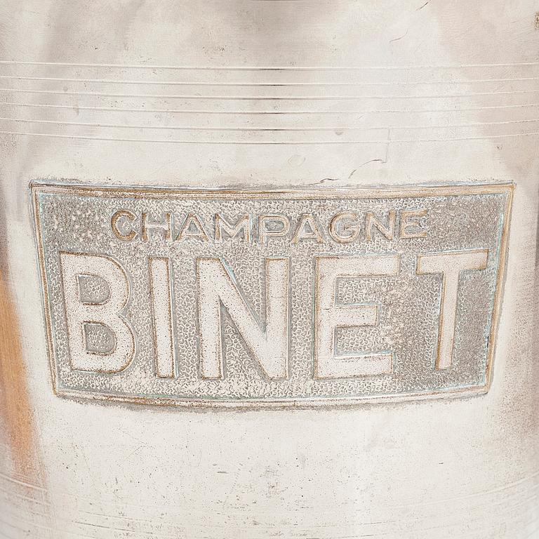 A Champagne cooler bucket, Binet, Argit, France.