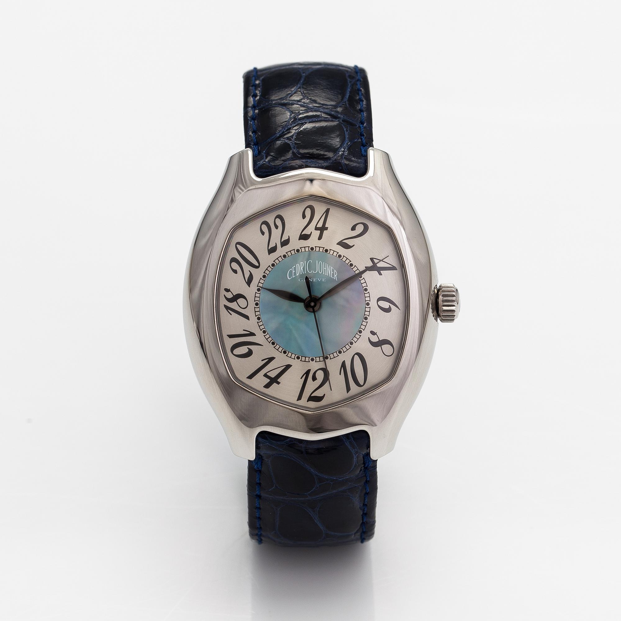 Cedric Johner, Abyss, wristwatch, 39 mm.
