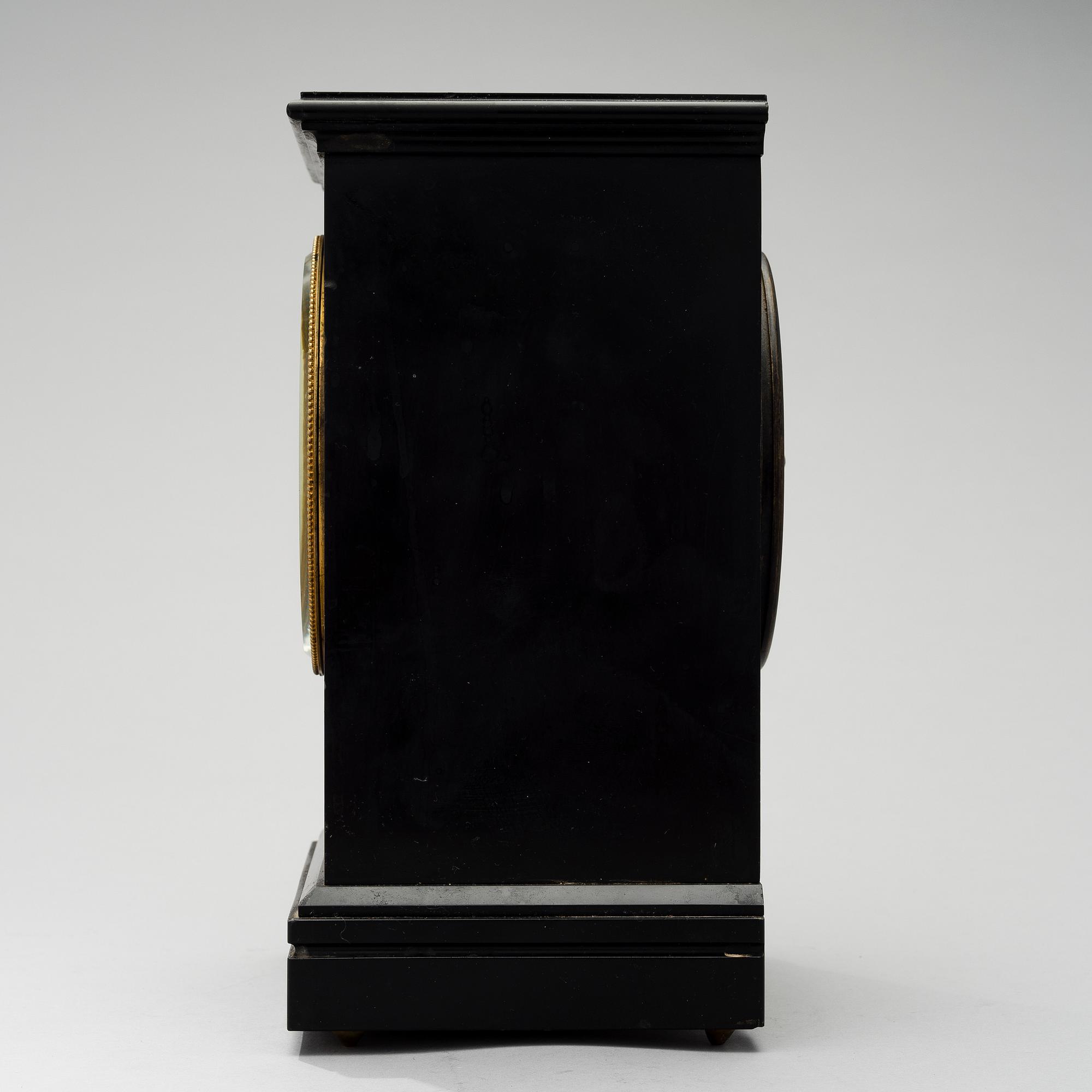 A MANTLE CLOCK, St.Petersburg, Pavel Buhre ca 1870-90.