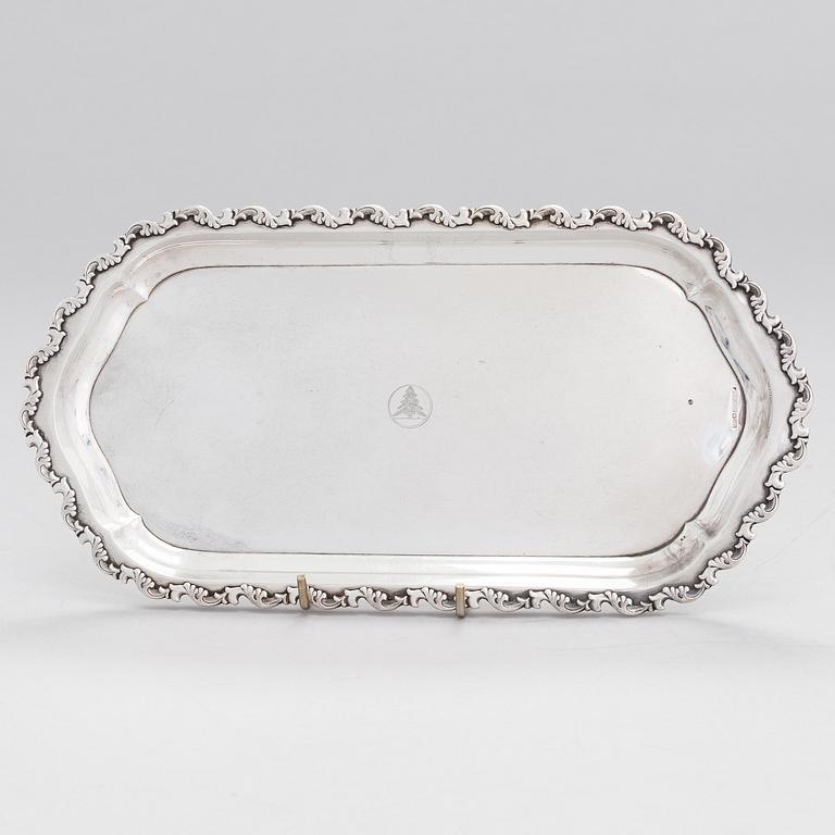 A 4-piece silver coffee set, Finland 1957-62.