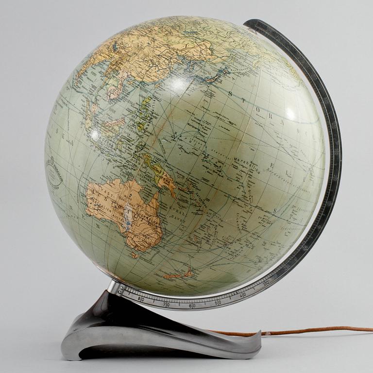 JORDGLOB, Columbus Jordglob, Dr Neuse, omkring 1900-talets mitt.