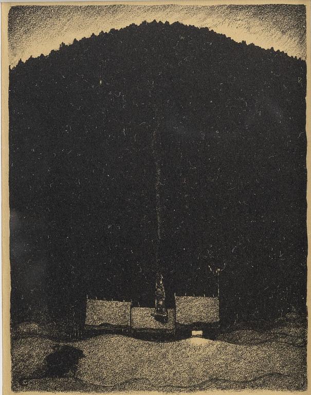 John Bauer, "Julafton".