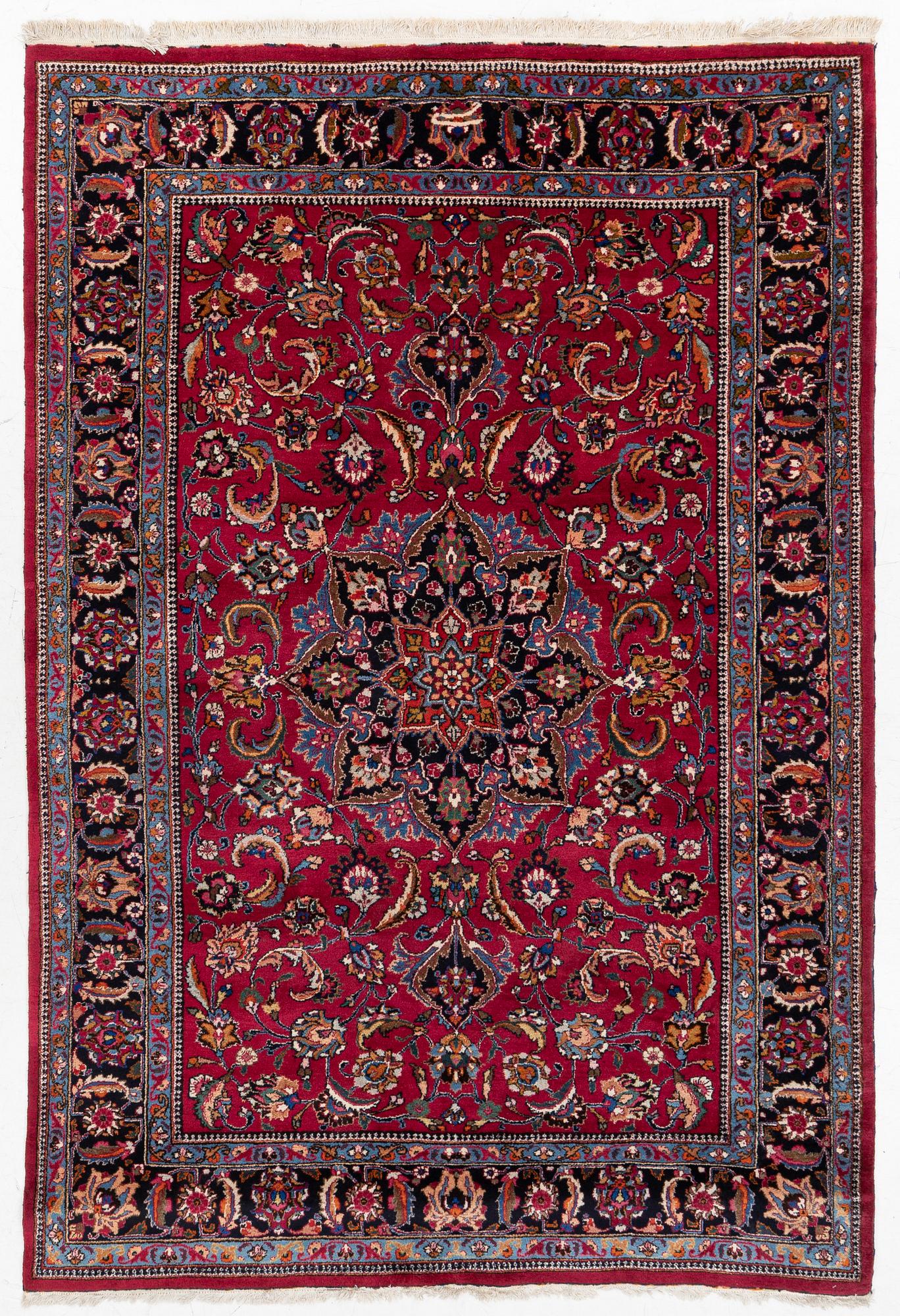 A "Meshred" rug, Iran, wool, 106 x 290 cm, 1980.