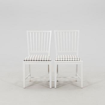 Chairs, 6 pieces "Leksand," late 20th century.