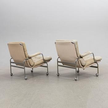 Bruno Mathsson, armchairs, 1 pair, "Karin", DUX.
