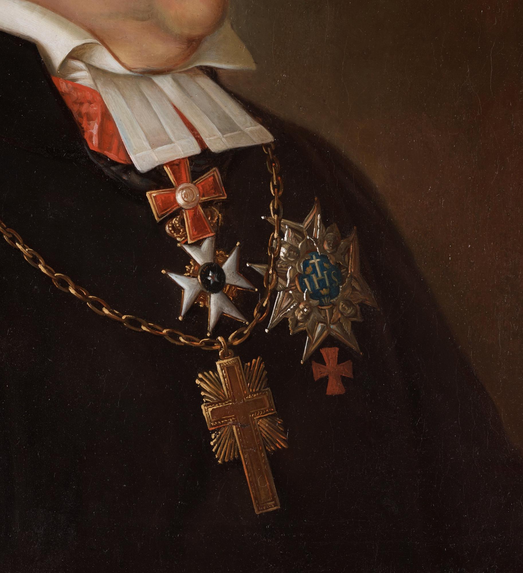 Per Krafft d.y., ”Ärkebiskop Carl von Rosenstein” (1766-1836).