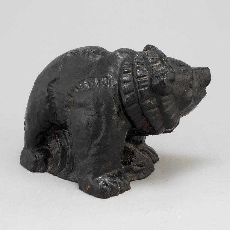 INGEBORG BOJ MODIN-HÜLPHERS, SCULPTURE, Näfveqvarn, cast iron, 1930s.