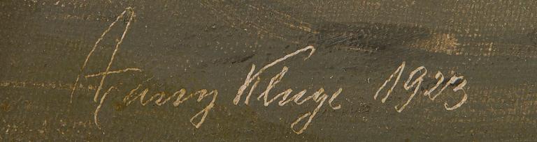 Harry Kluge, Warship in the Twilight.