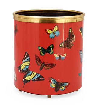 23. A Piero Fornasetti wastepaper bin, Milan, Italy.