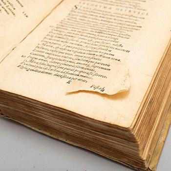 BOOK, The Works of Statius, 1595.