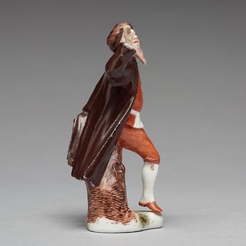 A Swedish Marieberg soft paste figure, 18th Century.