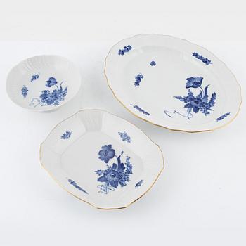 A 86-piece dinner and coffee service, "Blue Flower", Royal Copenhagen, Denmark.