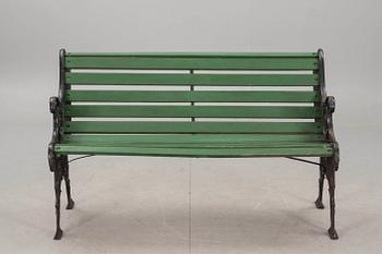 TRÄDGÅRDSBÄNK, 1900-tal.