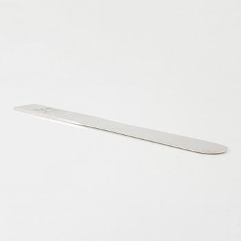 Wiwen Nilsson, letter opener in sterling silver, Lund 1951.