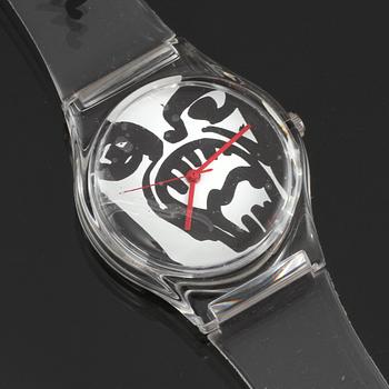ARMBANDSUR, "Skriket", Bengt Lindström Collection, 2000.