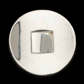 RING, sterlingsilver, Pekka Piekäinen, Auran Kultaseppä 1973.  Vikt 19,8 g.