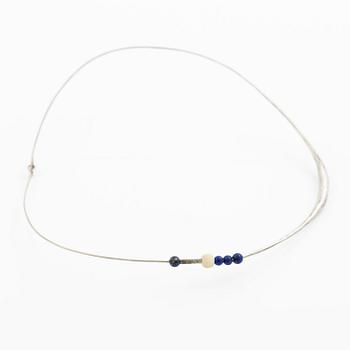 PA Lundahl-Terrs, a necklace, 18K white gold, Växjö 1972.