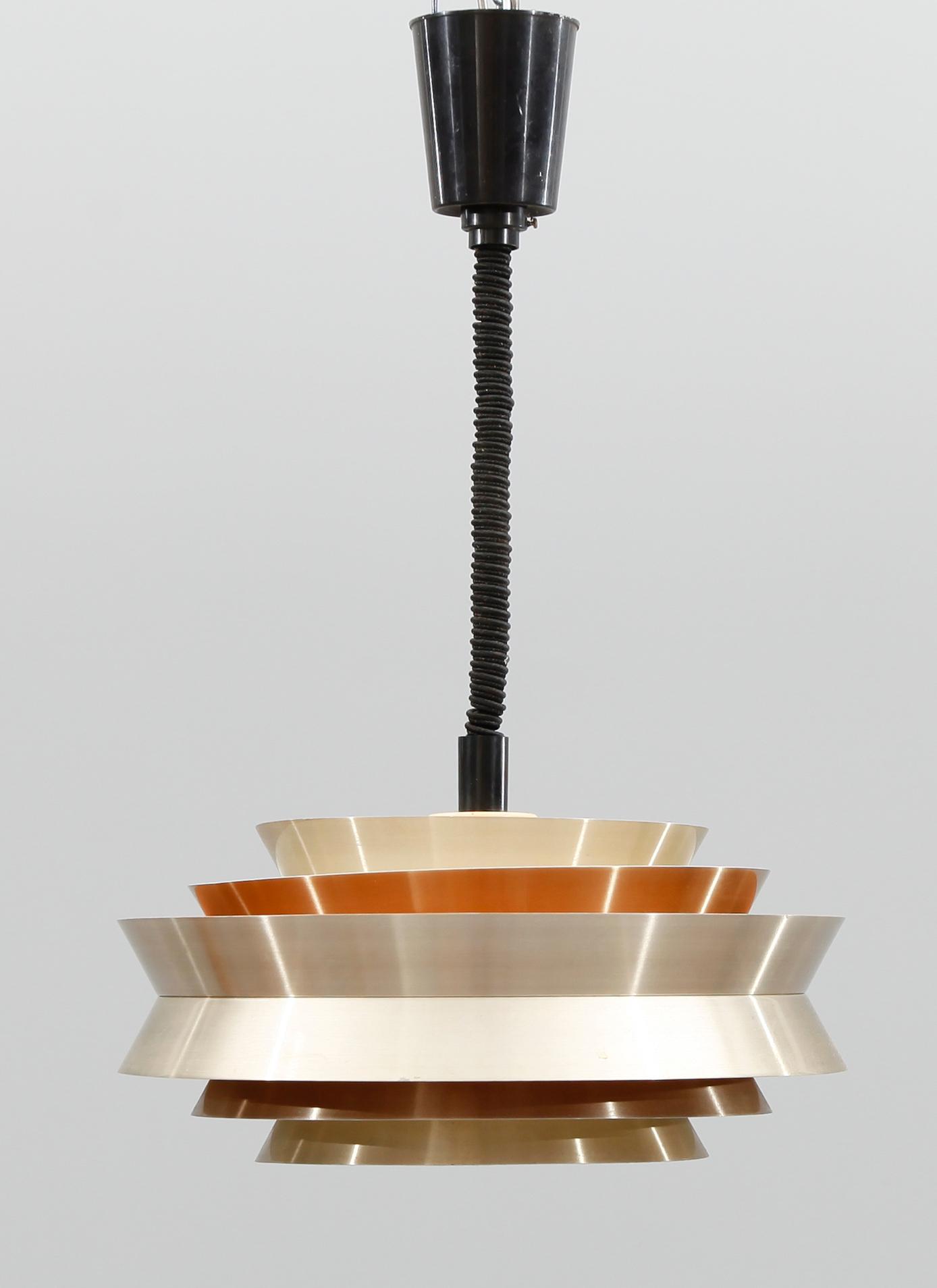 TAKLAMPA, Danmark, 1900-talets andra hälft.