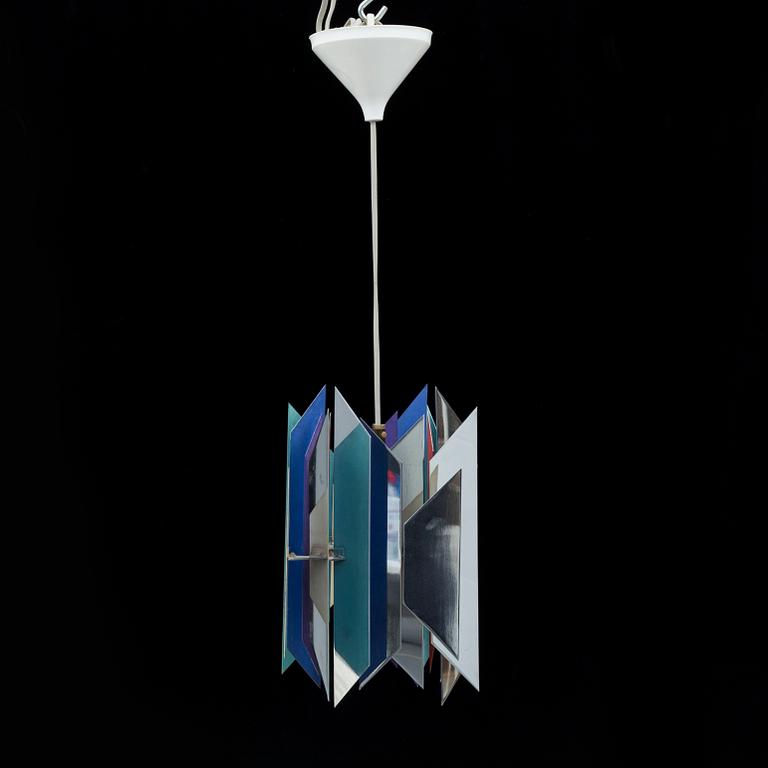 A 'Tivoli' ceiling light by Simon P Henningsen, LYFA, Denmark, second half of the 20th century.